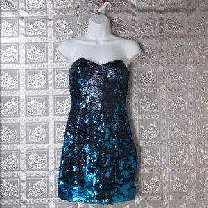 NWT Charlotte Russe Sequins Bodycon Cocktail Dress